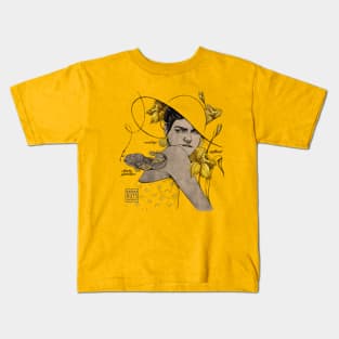 Yellow Witch Kids T-Shirt